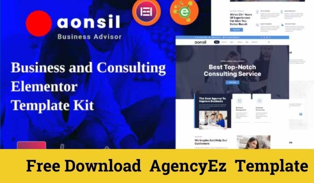 Free Download Aonsil Consultant Template