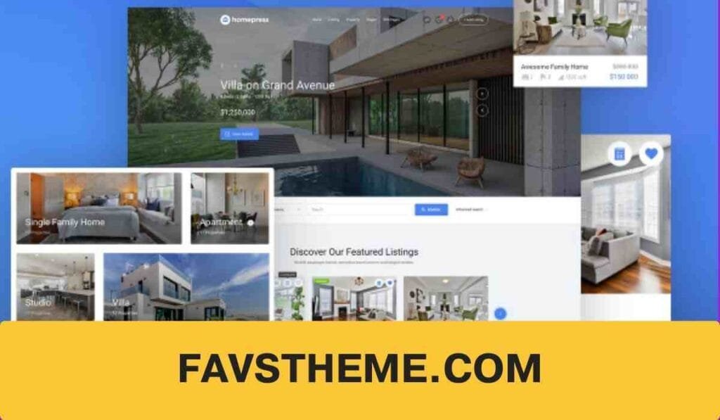 Free Download HomePress Real Estate Theme