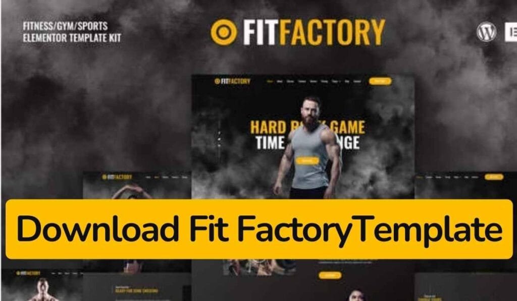 Download Fit Factory Template