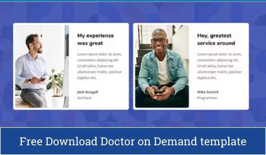 Doctor on Demand template