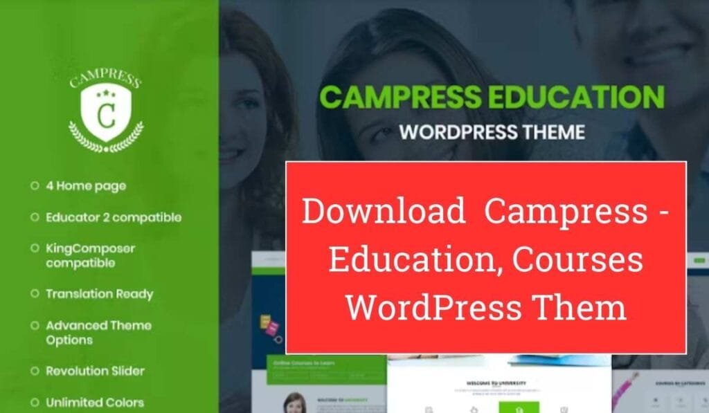 Courses WordPress Theme