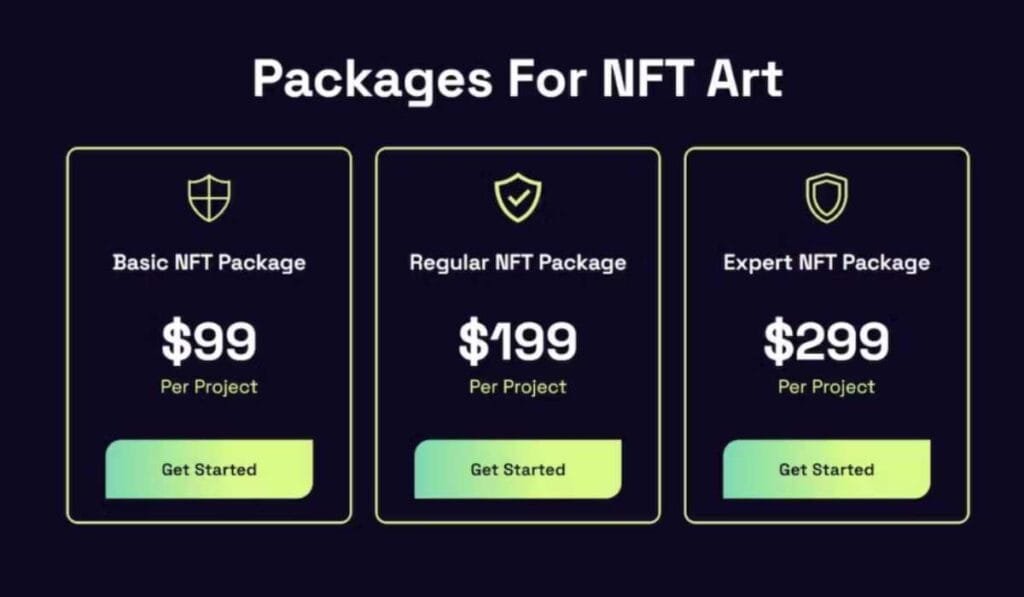Cartera - Personal NFT Portfolio Elementor Template