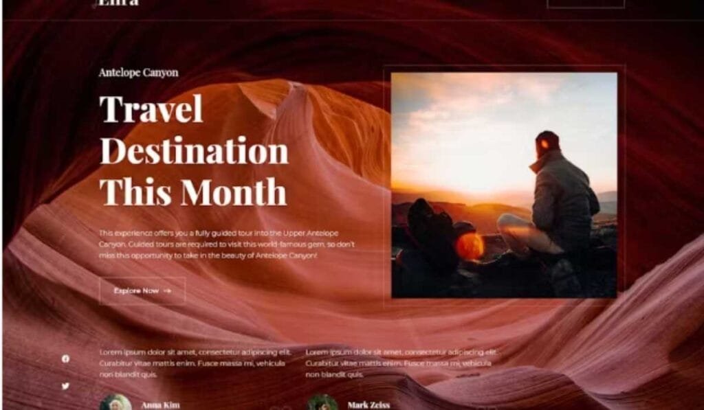 Elira - Adventure Travel & Tourism Elementor Template