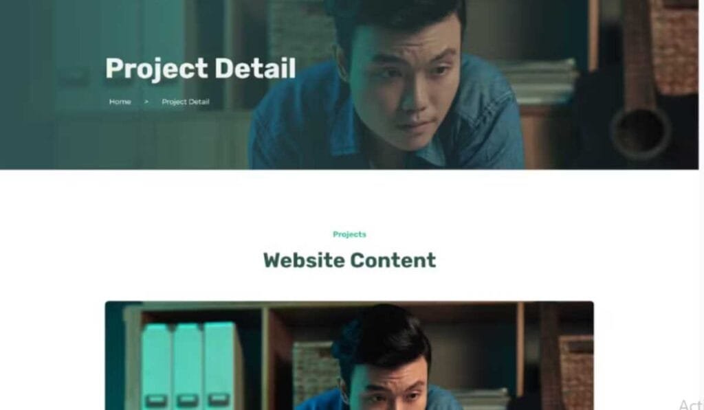 Artion | Content Copywriting Services Elementor Template