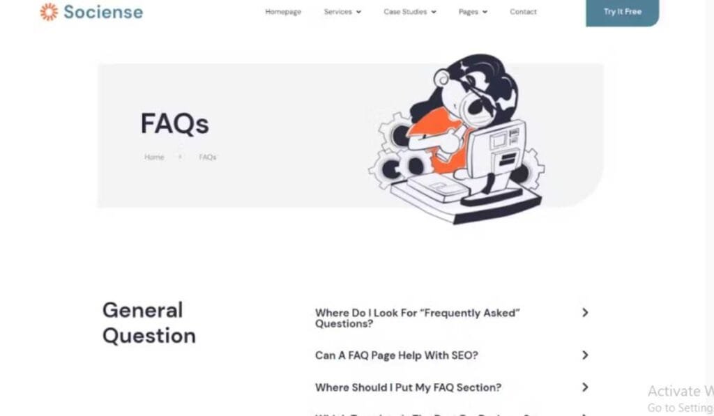 Socience | Social Media Marketing Agency Elementor Template