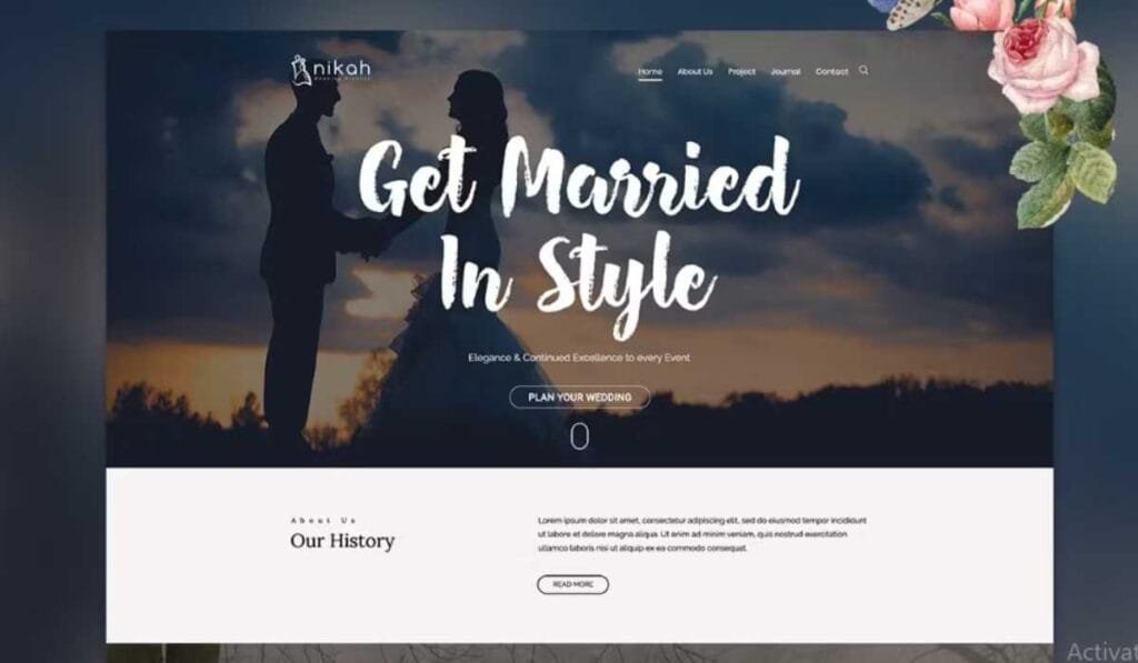Nikah | Wedding Organizer & Planner WordPress