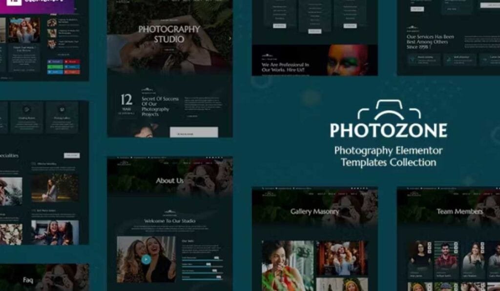 Photozone – Photography Template