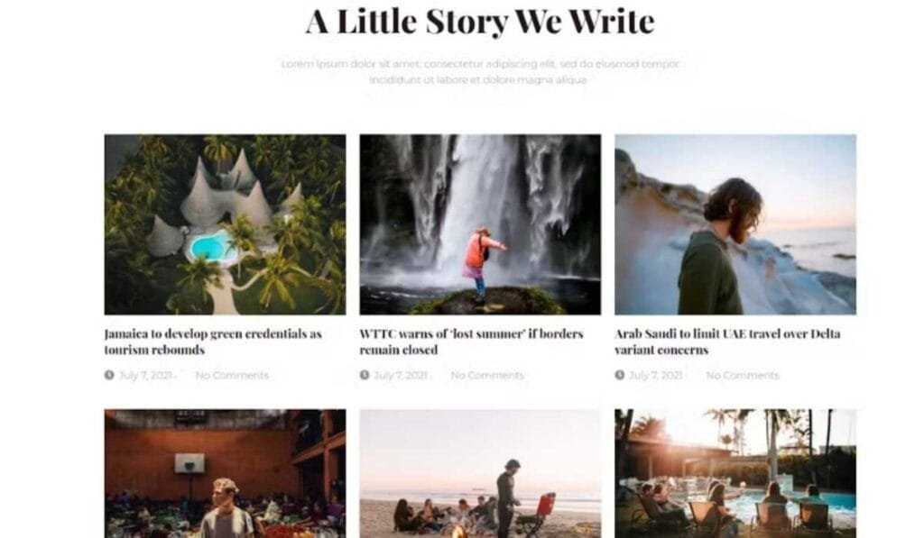 Elira - Adventure Travel & Tourism Elementor Template