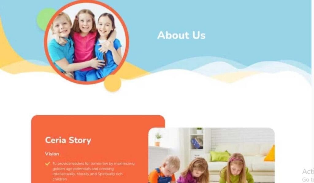 Ceria - Kindergarten & Pre-School Elementor Template