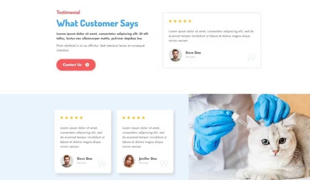 Beetrix - Pet Clinic & Hospital Elementor Template