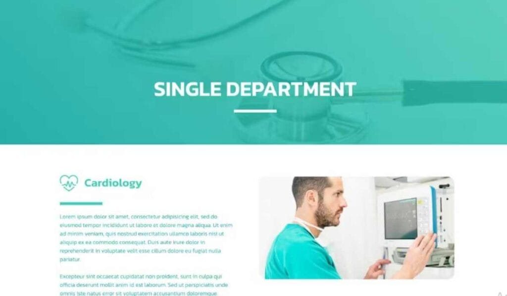 CLINIK - Hospital & Clinical Health Care Elementor Template