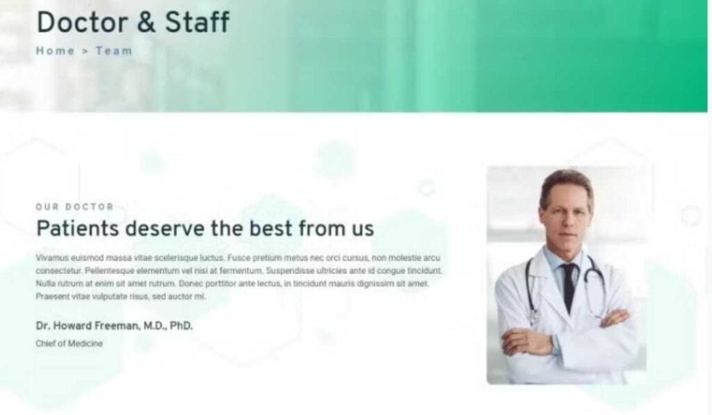 Demed - Medical Clinic Elementor Template