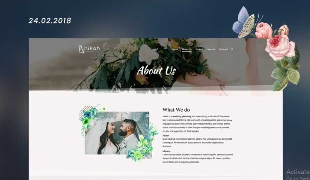 Nikah | Wedding Organizer & Planner WordPress
