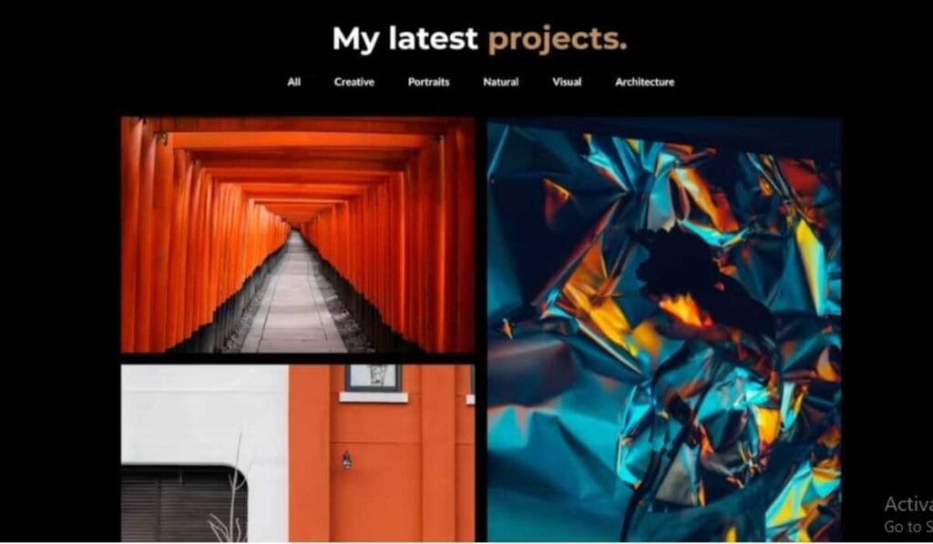 Novo - Photography Elementor Template