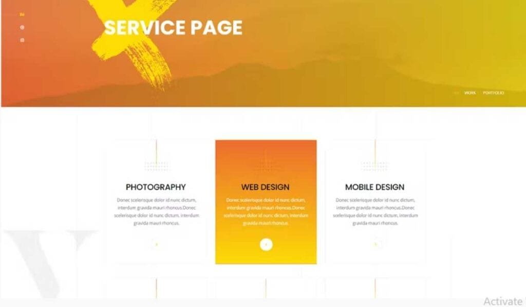 Zev - Creative Personal Portfolio Template