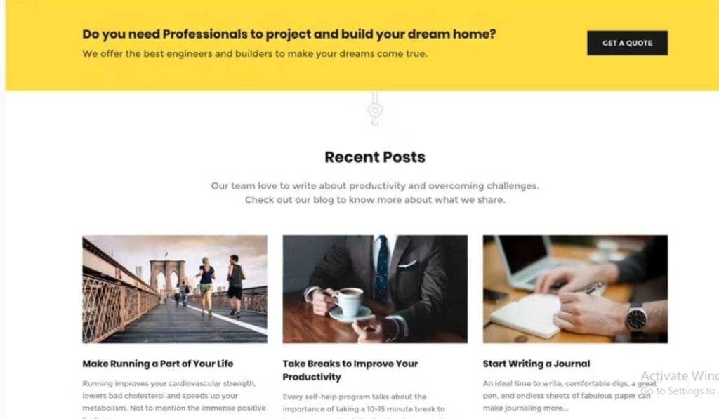 BuilderPress - WordPress Theme for Construction, A