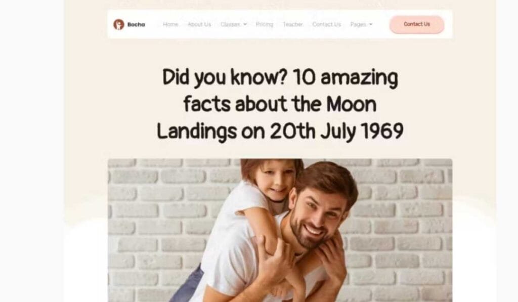 Bocha - Childcare Elementor Template 