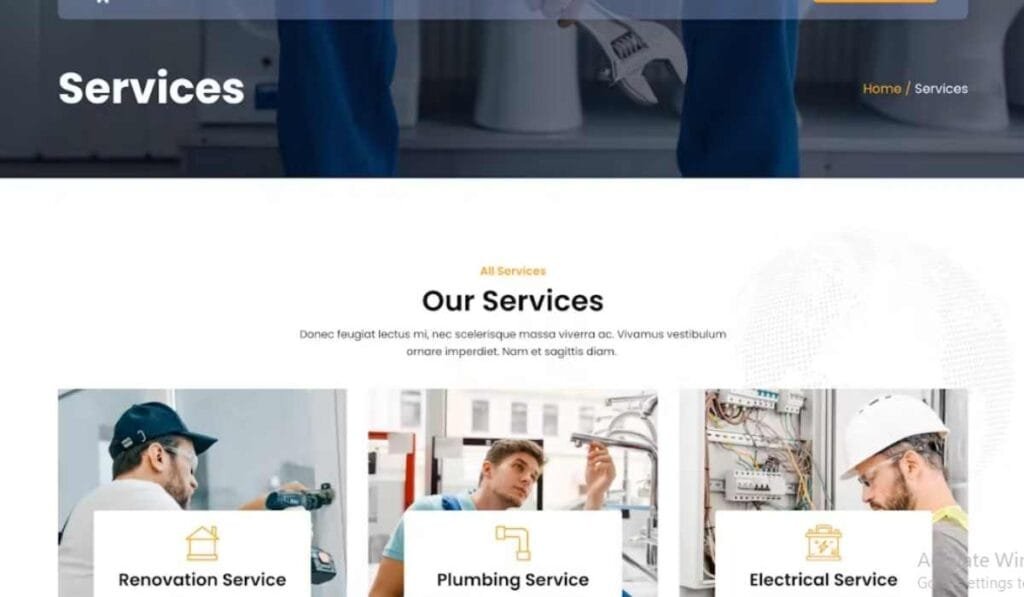 Fixn – Handyman & Repair Service Elementor Template