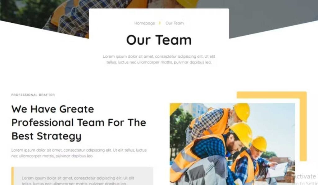 Constructa - Building & Construction Elementor Template