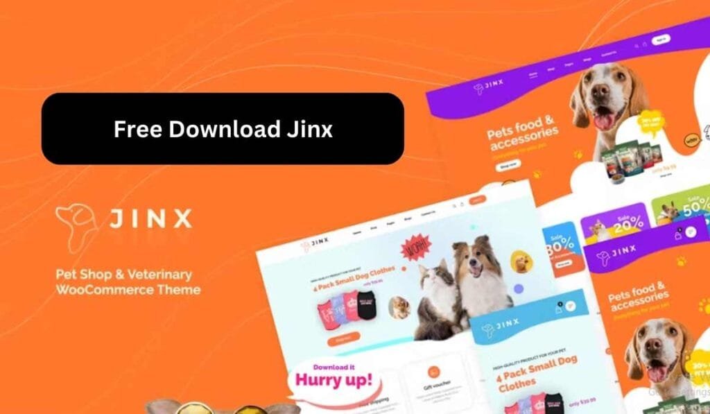 Jinx - Pet Shop & Veterinary WooCommerce Theme