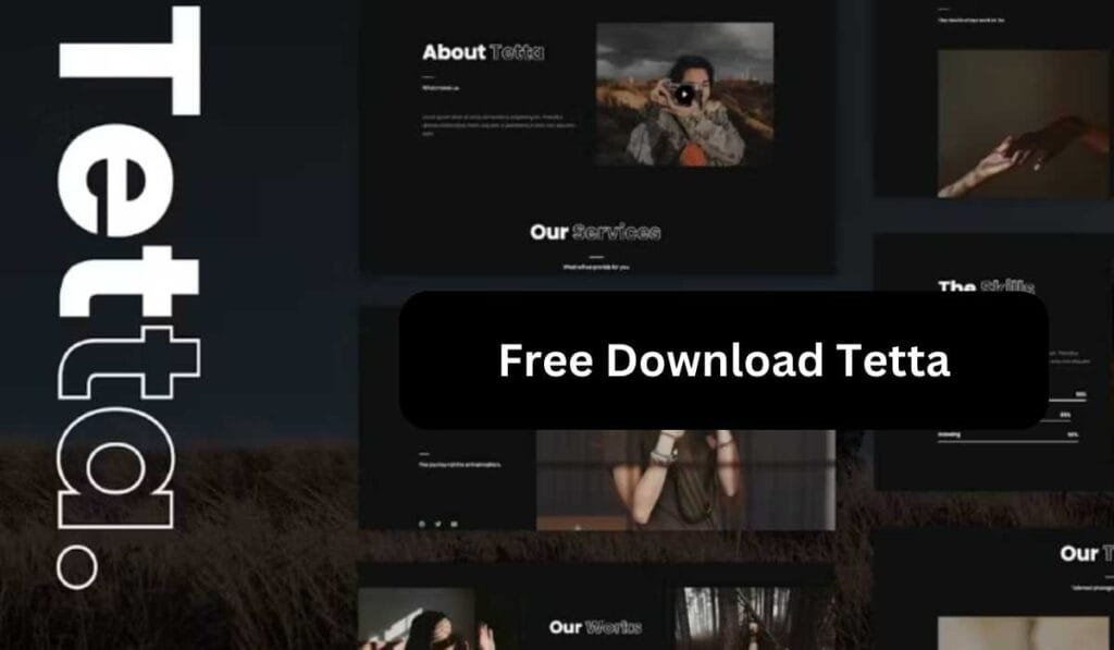 Tetta - Photography & Portfolio Elementor Template